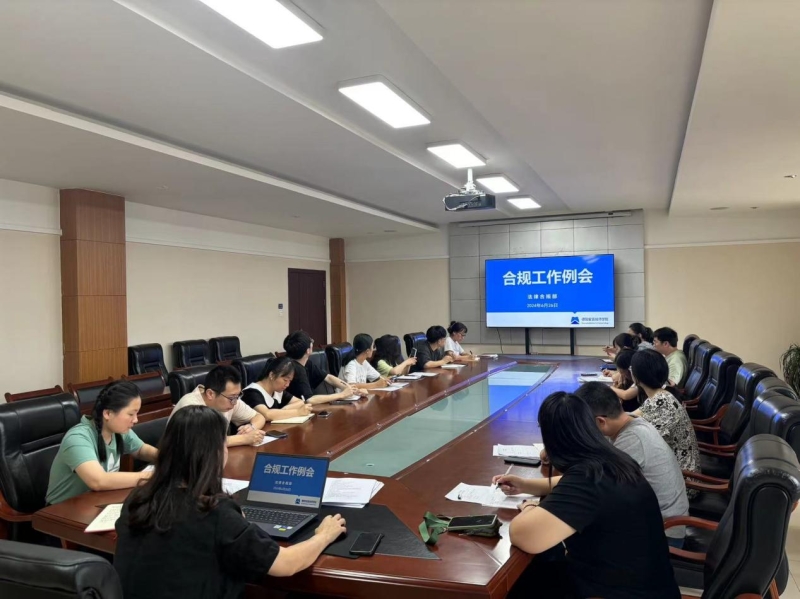 加强合规建设，推进“扁鸿行动”深入实施