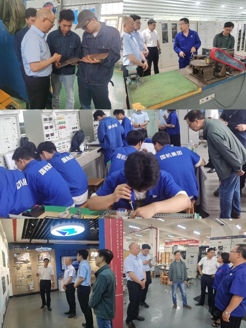 中核五公司到学院开展校企合作洽谈